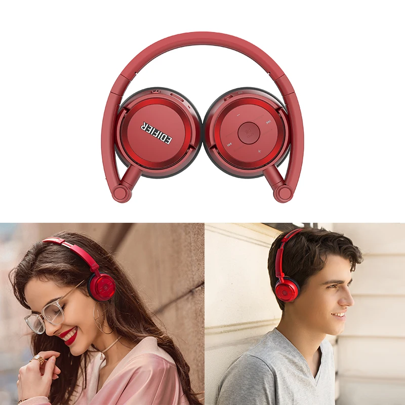 EDIFIER W675BT Bluetooth наушники HIFI на ухо Автоматическое шумоподавление 4 1 гарнитура с
