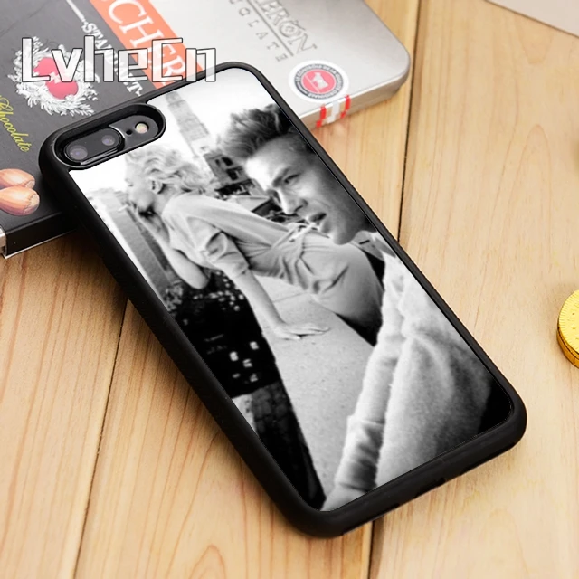 LvheCn Мэрилин Монро джеймен Дин курение чехол для телефона iPhone 5 6s 7 8 plus 11 12 Pro X XR XS max