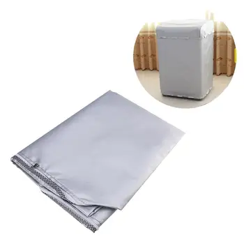 

LUOEM Washing Machine Cover for Top-Load Washer/Dryer Waterproof Sunscreen Dustproof Sliver Thicker Large