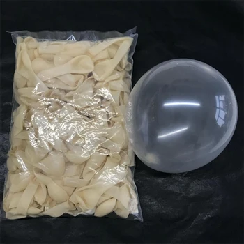

100pcs/pack 12 " transparent latex balloons clear balls toys Wedding decorations clear helium balloons wedding party supplies