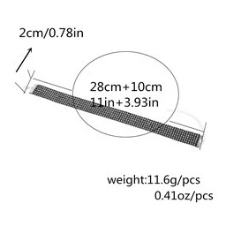1 шт ожерелье-чокер со стразами ожерелье 5 размер готический блеск черные стразы крутящийся ошейник ожерелье ювелирные изделия вечерние подарок на Рождество - Окраска металла: 20MM