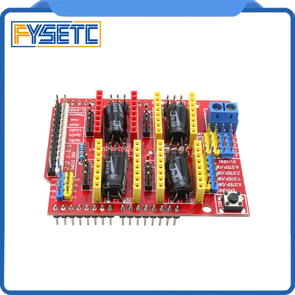 Новый 3D принтер части A4988 Драйвер CNC Щит Плата расширения для Arduino V3 гравер