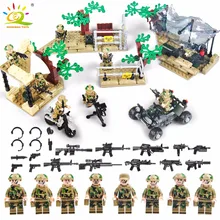 Military Soldier font b Model b font Toy Army Men Figures font b Building b font