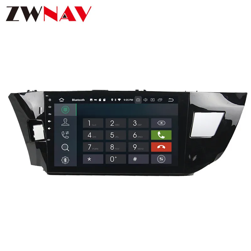 Best Android 8 4+32G Car DVD Player GPS navigation For TOYOTA LEVIN  2013-2015 headunit multimedia player tape recorder 1