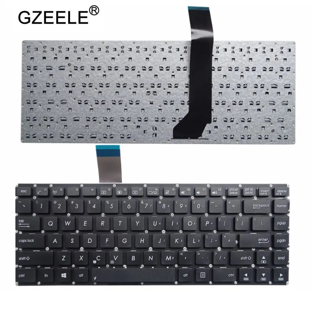 

GZEELE New FOR ASUS K46 K46CA K46CB K46CM S46C S46CB S46CM black keyboard English US version