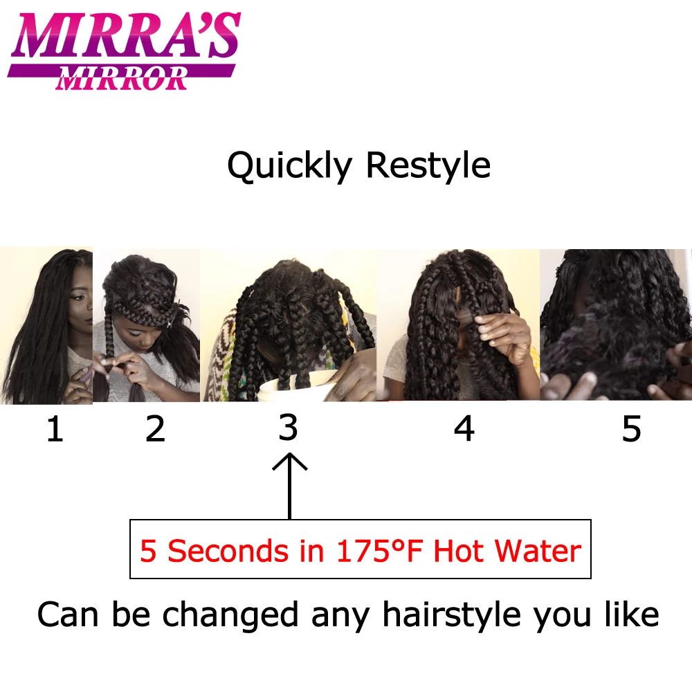 Mirra's Mirror Easy Jumbo Braids Hair 20\