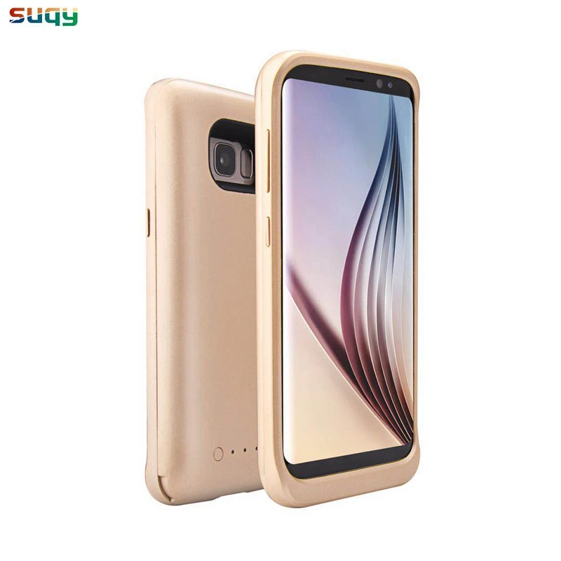 

suqy 5000mAh Battery Case for Samsung Galaxy s8 s8 plus External Power Bank for Samsung Galaxy s8 s8plus Power Bank Battery Case