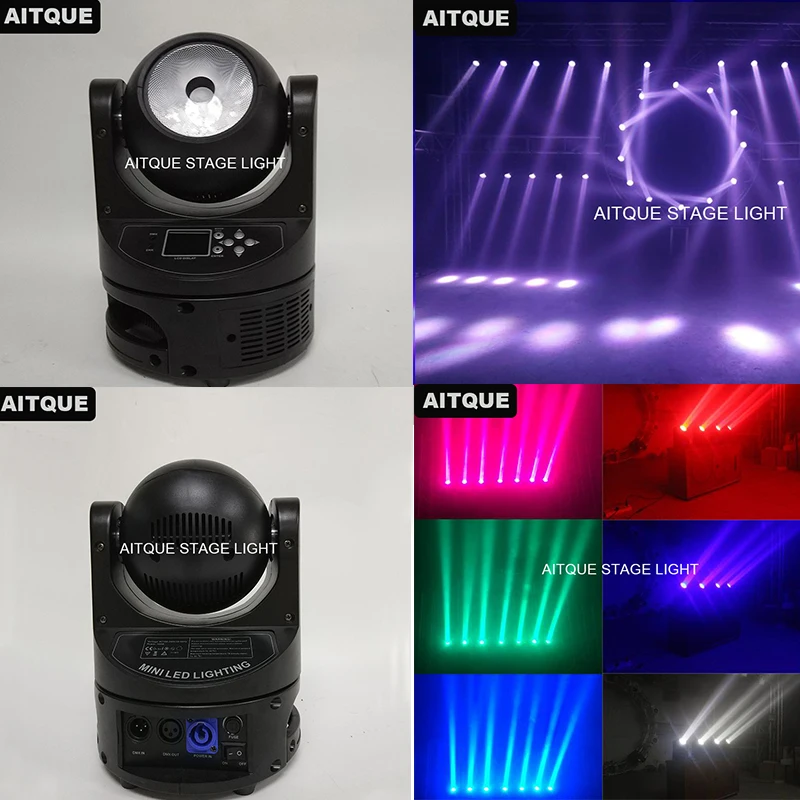 

20lot Stage lighting from China color music led moving head beam 60w beam led moving head light