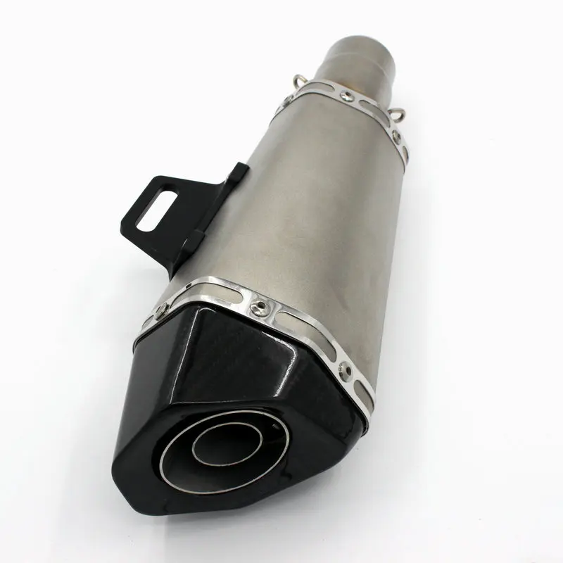 Motocicleta 51mm Escape modificado silenciador Universal GP Escape para Suzuki GSXR 600 750 1000 SV650 SV650S Accesorios