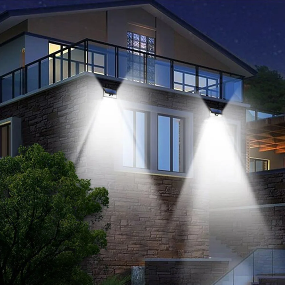 

136LED 800ml Waterproof Motion Sensor Solar Garden Light Outdoor LED Solar Lamp 3 Modes Security Pool Door Solar Lighting#291909