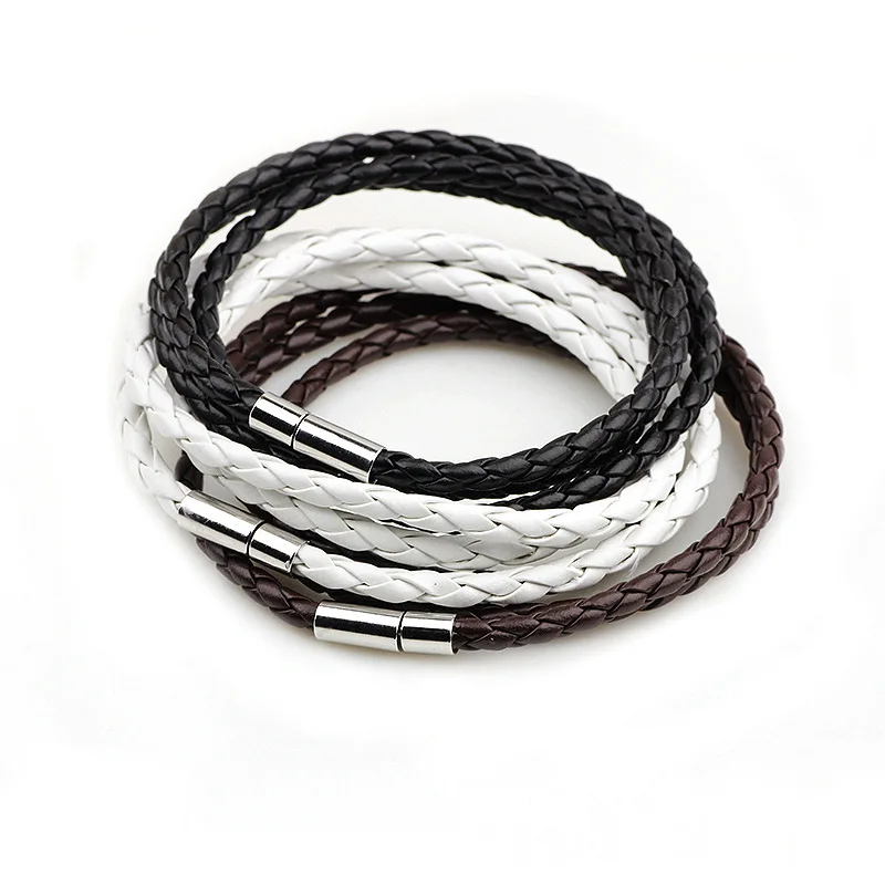 

2016 New Fashion PU Braided Leather Bracelet Men Bracelet for Women Jewelry Multilayer Leather Clasps Charm Bracelet