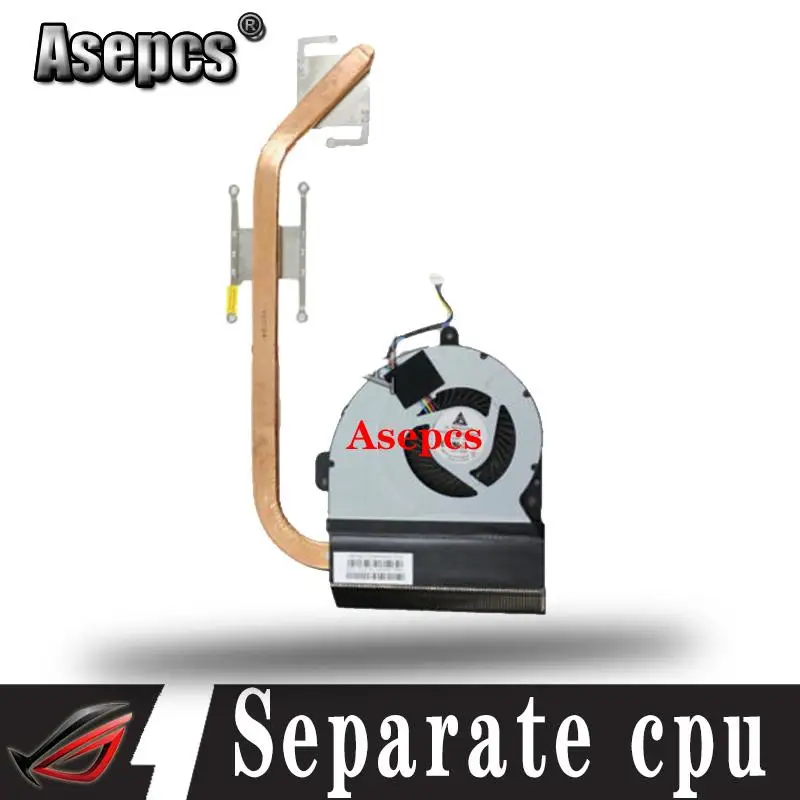 

Separate cpu dedicated For ASUS X54 X54H K54LY K54HR X54HR Laptop CPU Cooling Cooler Heatsink Fan 100% Tested