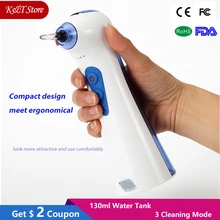 3 режима портативный ирригатор для полости рта usb зарядка IPX7 Стоматологический Ирригатор гигиена полости рта 2 струи воды Флоссер 120 мл палочки для воды BD2023