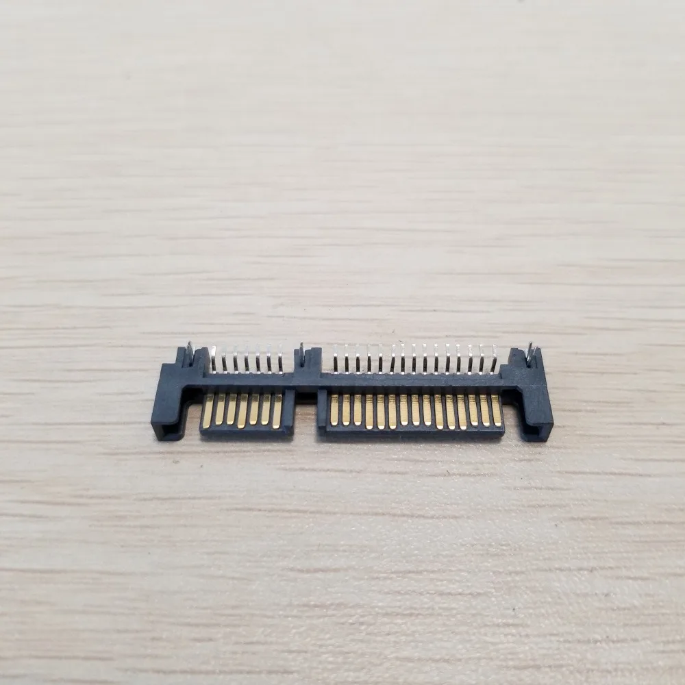 5 шт. SATA жесткий диск 90 градусов интерфейс SMT разъем 7Pin 15Pin 22Pin PCB в верхней части H: 1 4