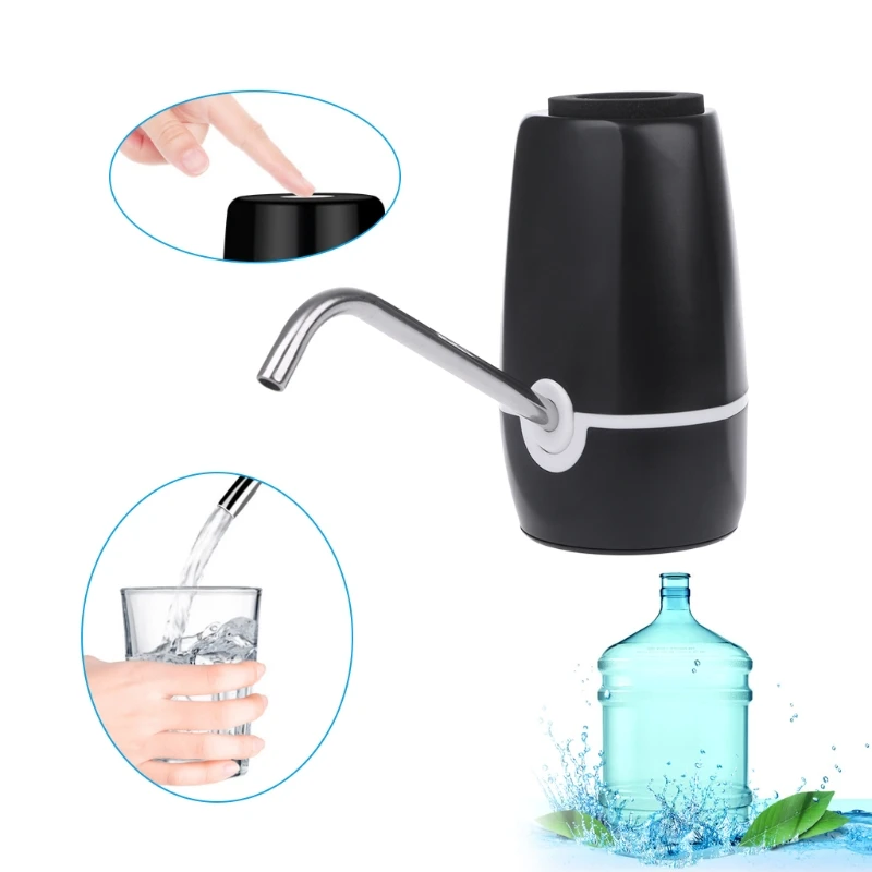 Portable Water Dispenser Electric Water Bottle Pump Dispenser Drinking Water Suction Faucet Home Kitchen Appliance Portable Water Dispenser Electric Water Bottle Pump Dispenser Drinking Water Suction Faucet Home Kitchen Appliance