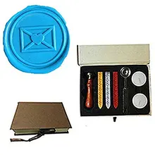 Mdlg Винтаж любовное письмо сердца индивидуальный логотип свадебные приглашения Воск уплотнительное штамп Щупы для мангала ложка подарочная коробка комплект