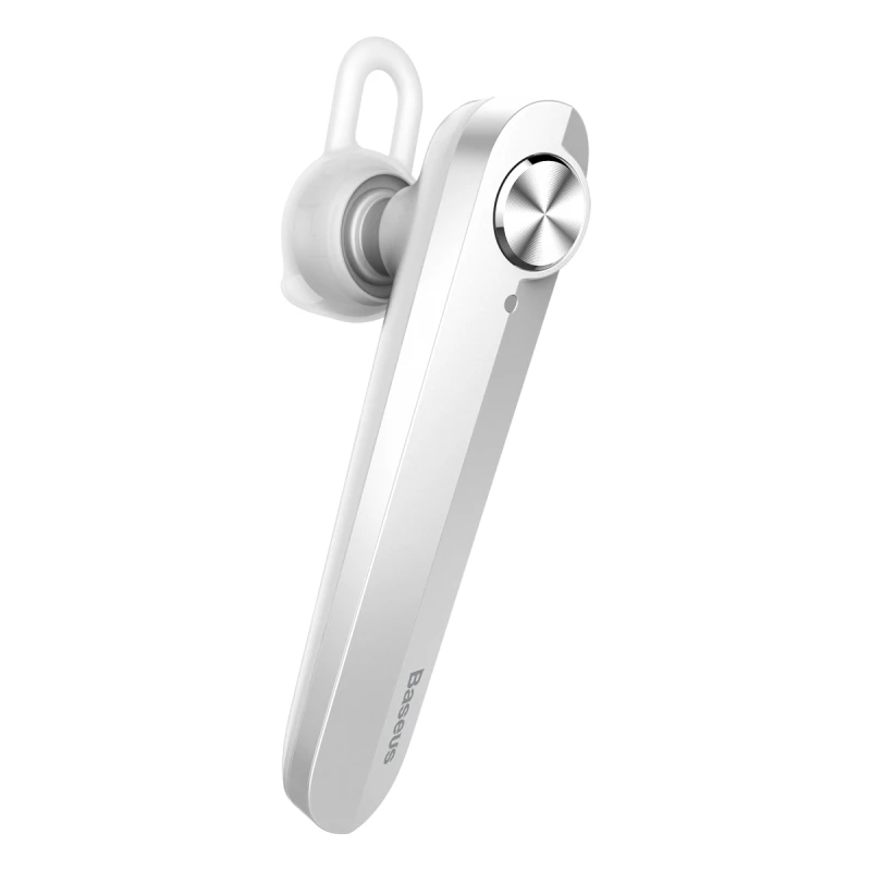 Baseus A01 Беспроводная гарнитура Bluetooth Наушники V4.1 Bluetooth наушники с микрофоном наушники для телефона Fone De Ouvido - Цвет: White