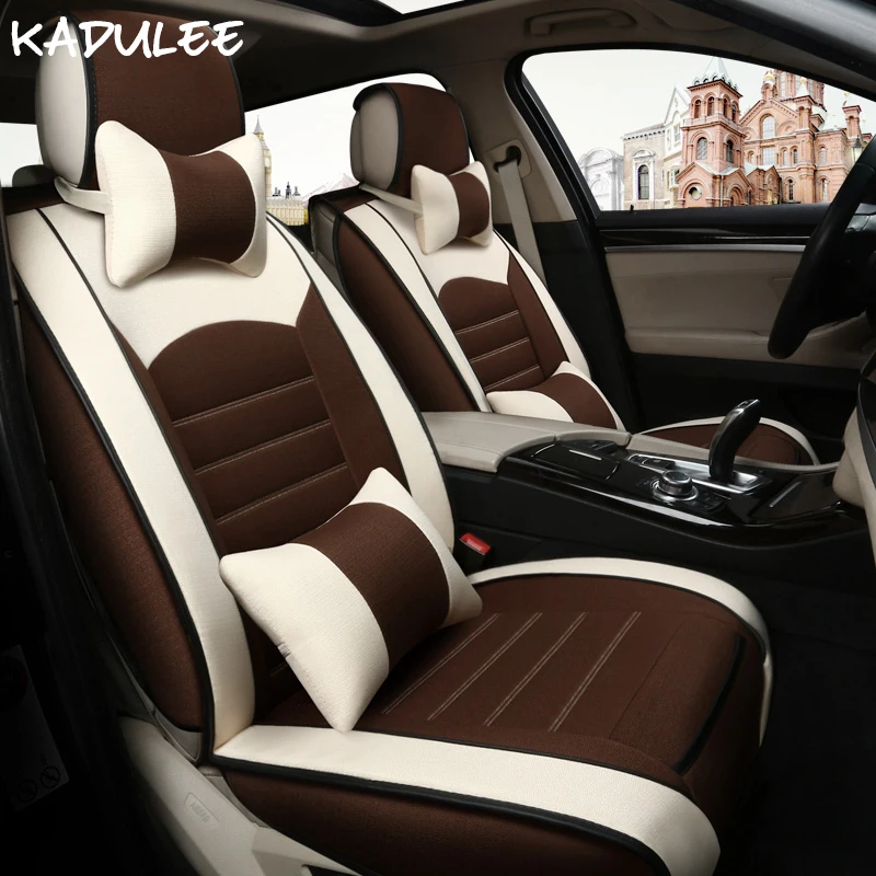Автомобильные аксессуары KADULEE для Fiat linea grande punto palio albea uno 500 freemont чехлы сидений