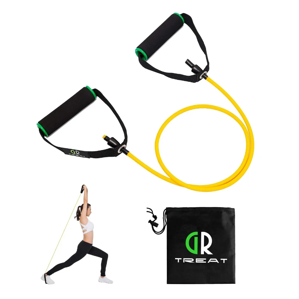 Resistance Exercise Tube Resistance Band with Handles Exercise Cords
