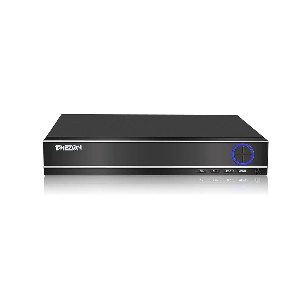 Tmezon HD 16CH DVR NVR HVR 3 в 1 Расширенная система видеонаблюдения Поддержка аналогового TVI CVI AHD IPC 5 в 1 видео вход