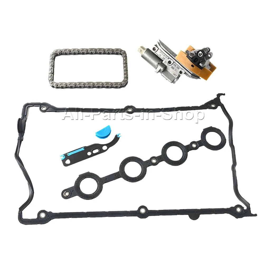 AP01 натяжитель цепи + цепь крышка клапана для Audi Seat Skoda VW 1.8L 058109088B 058109088E 058109088L