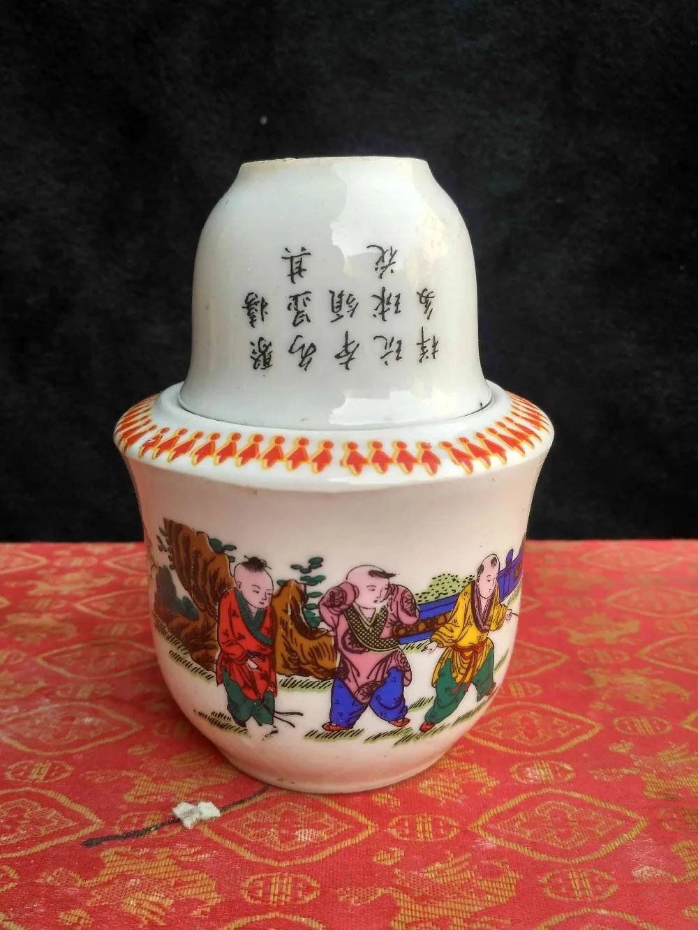 Archaize ceramic wine, wine cup and antique home decorationin Bottles