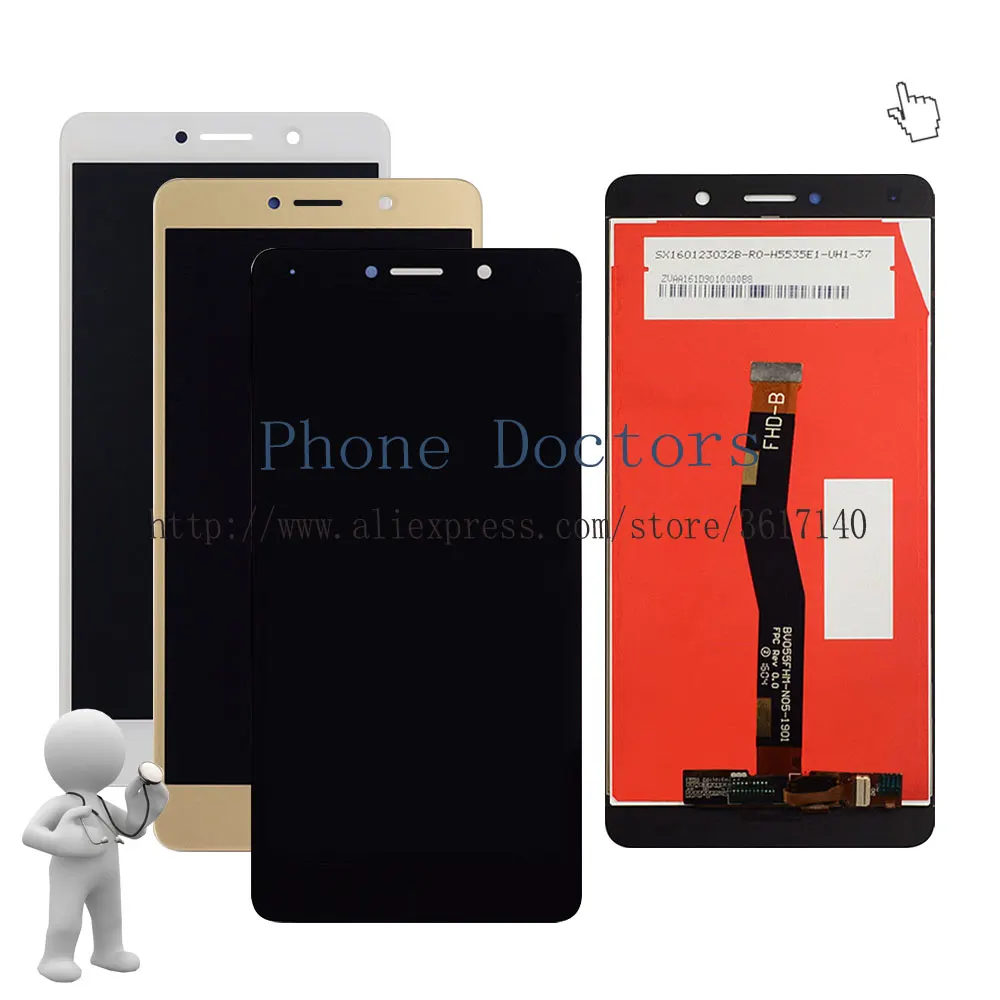 

5.5'' Full LCD Display + Touch Screen Digitizer Assembly Replacement For Huawei Mate 9 Lite BLL-L23 ; New ; 100% Tested