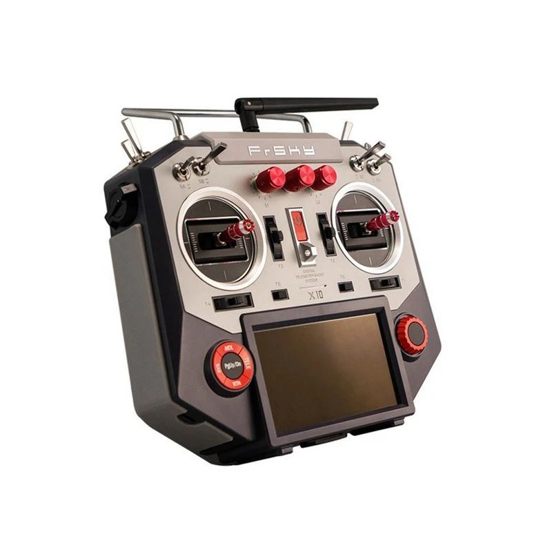FrSky Horus X10 16 каналов передатчик TX Дистанционный режим 2 Левая рука дроссельной заслонки серебристого и янтарного цвета для RC вертолет самолет игрушка
