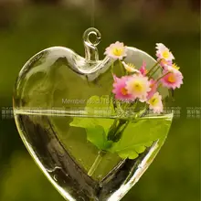 Модная подвесная прозрачная стеклянная ваза для современного украшения дома модные гидропоники цветы