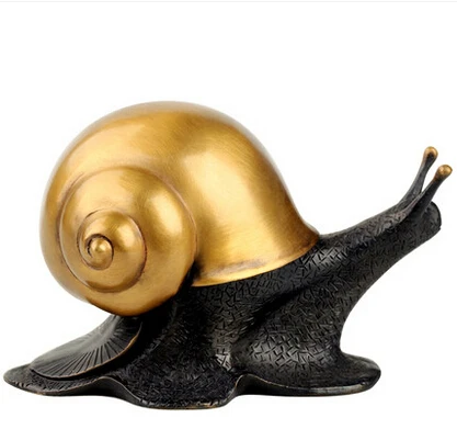 

SCY 330+++Brass ornaments, office accessories Home Furnishing snail Wang academic business gifts small pieces