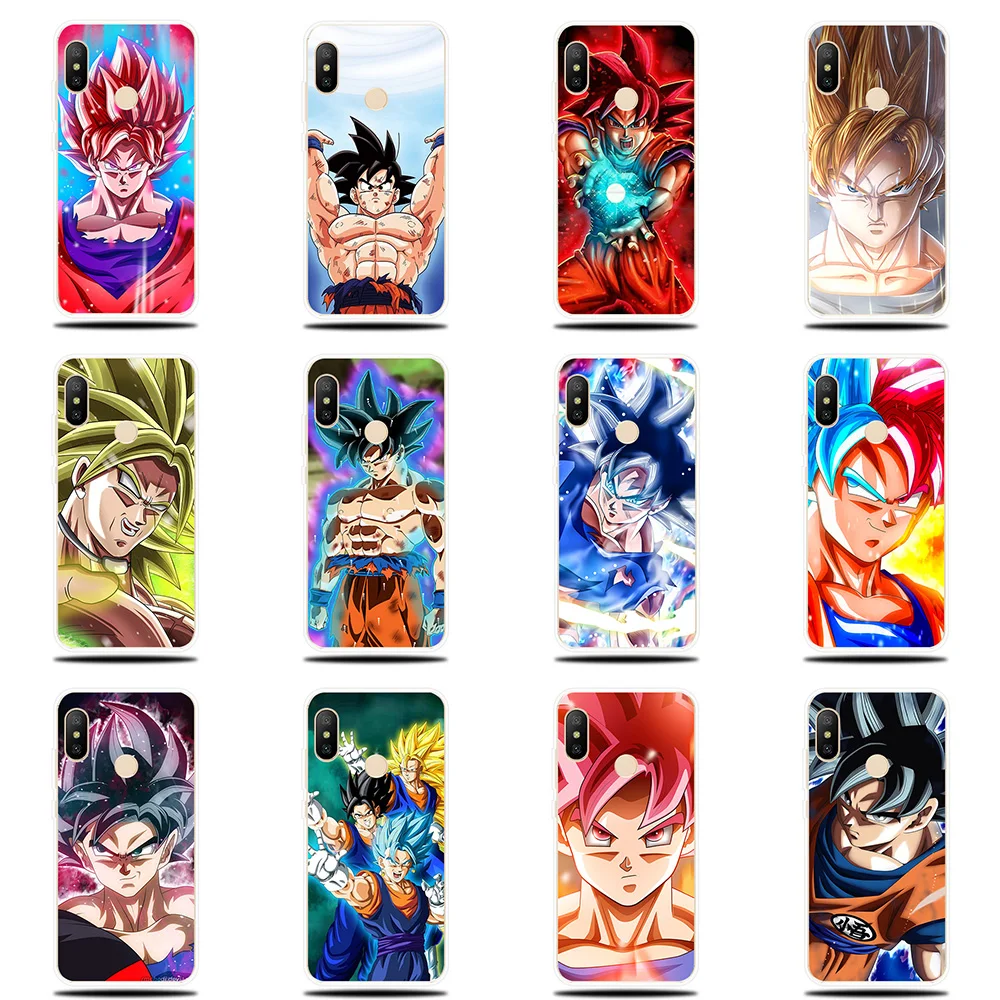 Dragon Ball Patterned Silicone Phone Case For Xiaomi Redmi Note 4 4X 4A 5 5A 6 6A 7 Pro Plus Prime Soft Cover Couqe |