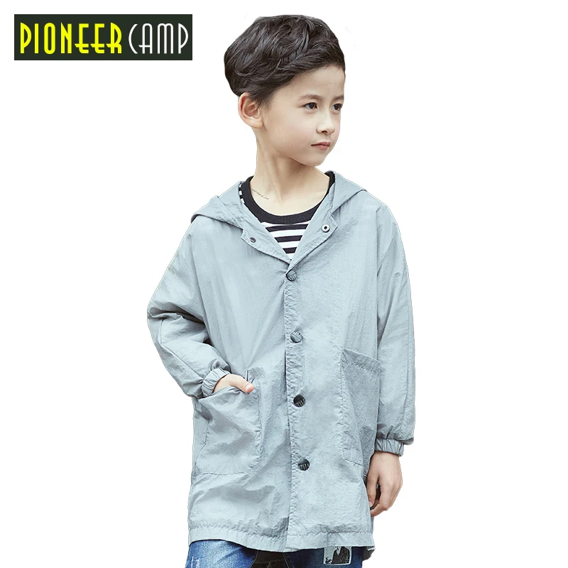 Pioneer Camp Kids Boys Jacket Spring Brand Designs Children Outerwear