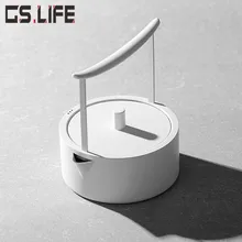 Мини Smiple Стиль Ручка 700 мл чайник для воды Настольный 1000 Вт Быстрый кипящий Электрический чайник теплоизоляция водонагреватель горшок