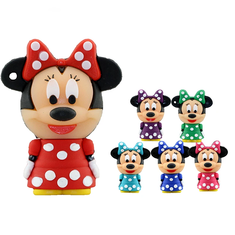 

Lovely mini Mouse Mickey and Minnie USB Flash Drive pen drive Gift cartoon pendrives 1gb/2GB/4GB/8GB/16GB/32GB
