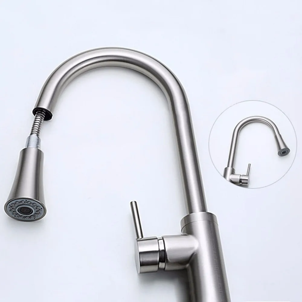 Faucet Aerator Stainless Steel Faucet Aerator Tool Kitchen Faucet Pull Out Sprayer Single Hole Swivel Sink Mixer Tap L626 Faucet Aerator Stainless Steel Faucet Aerator Tool Kitchen Faucet Pull Out Sprayer Single Hole Swivel Sink Mixer Tap L626