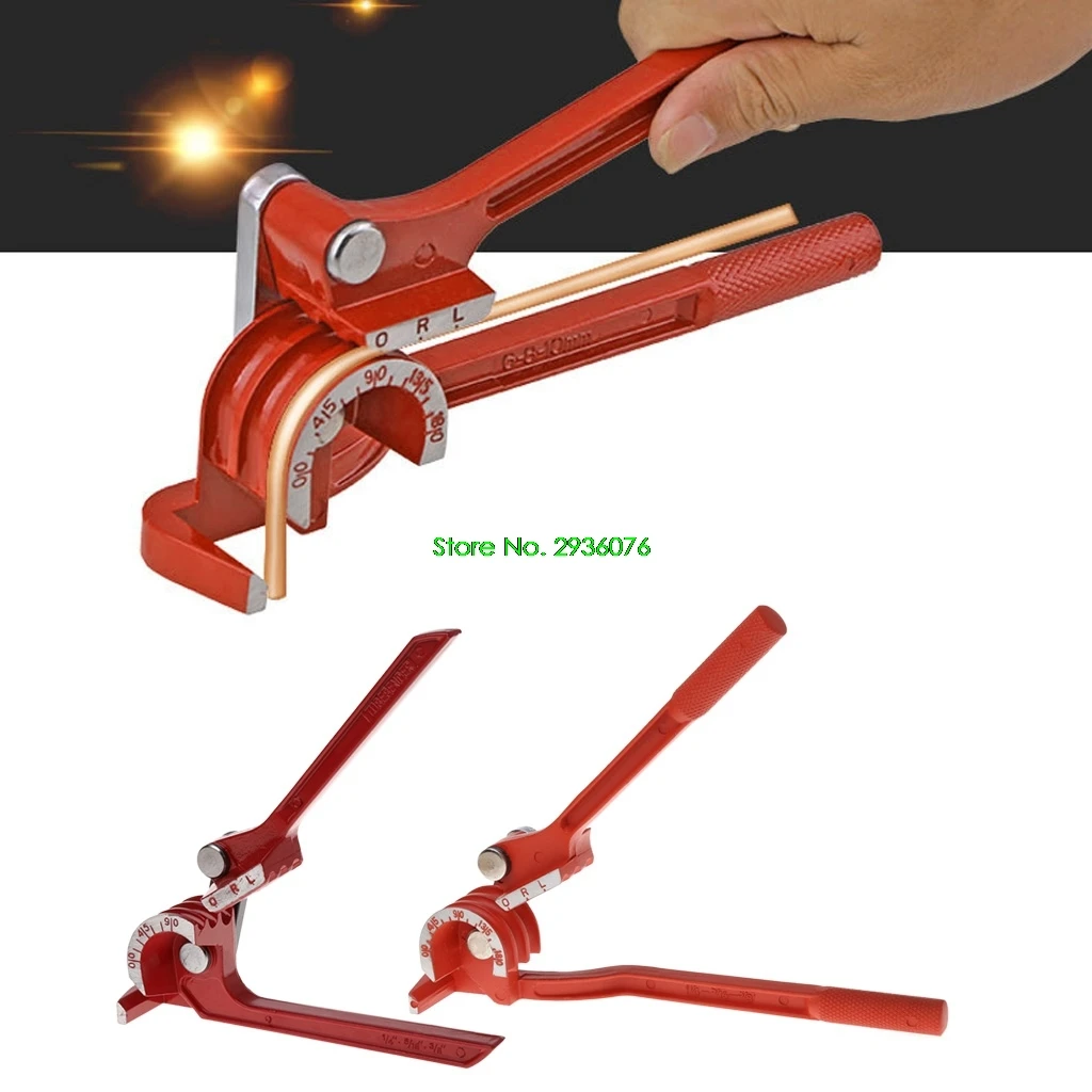 

2018 New 3 In 1 Heavy Duty 90/180 Degree Tube Pipe Bender Tubing Benders Curving Pliers Drop Shipping Support