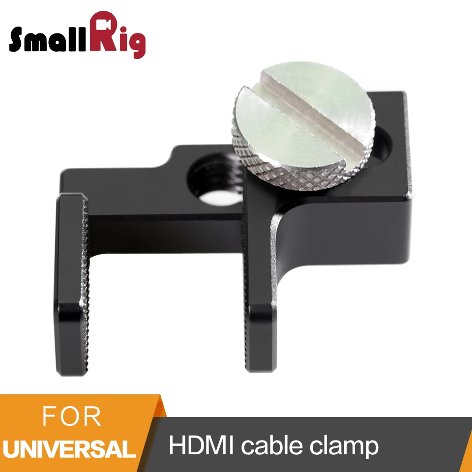 Braçadeira de Bloqueio de Hdmi da Braçadeira de Cabo de Smallrig Hdmi para a Gaiola da Câmera do Cinema-1693