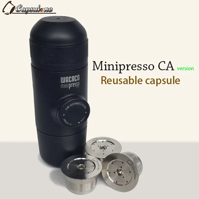 Cheap Capsulone/STAINLESS STEEL Metal capsule compatible wacaco minipresso CA coffee Machine Cheap Capsulone/STAINLESS STEEL Metal capsule compatible wacaco minipresso CA coffee Machine