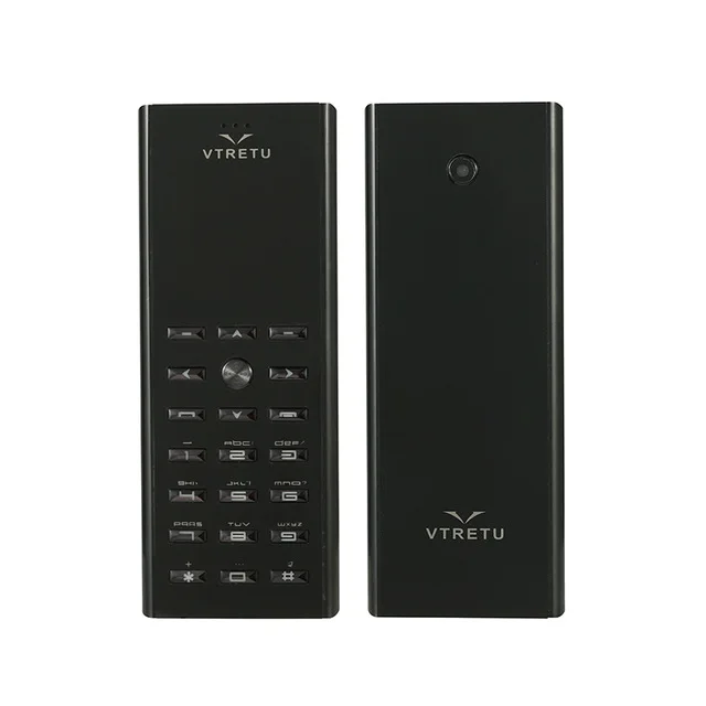 black Роскошный Ультратонкий тонкий телефон с MP3, Bluetooth, двумя sim-картами, металлический корпус - Цвет: black