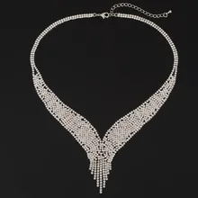 Трендовые массивные ожерелья с кристаллами, подвески для женщин, хорошее ювелирное изделие, многослойная цепочка, стразы, ожерелье, украшения коларес N309