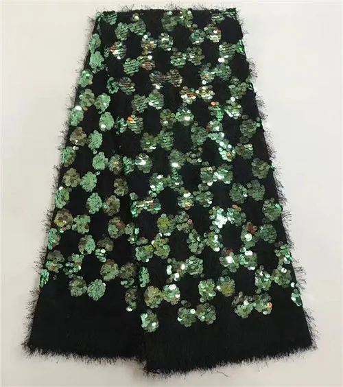 

African Lace Fabric French Sequins Net Lace High Quality African Sequin Lace Fabric for 2018 French Sequin Fabric for dress