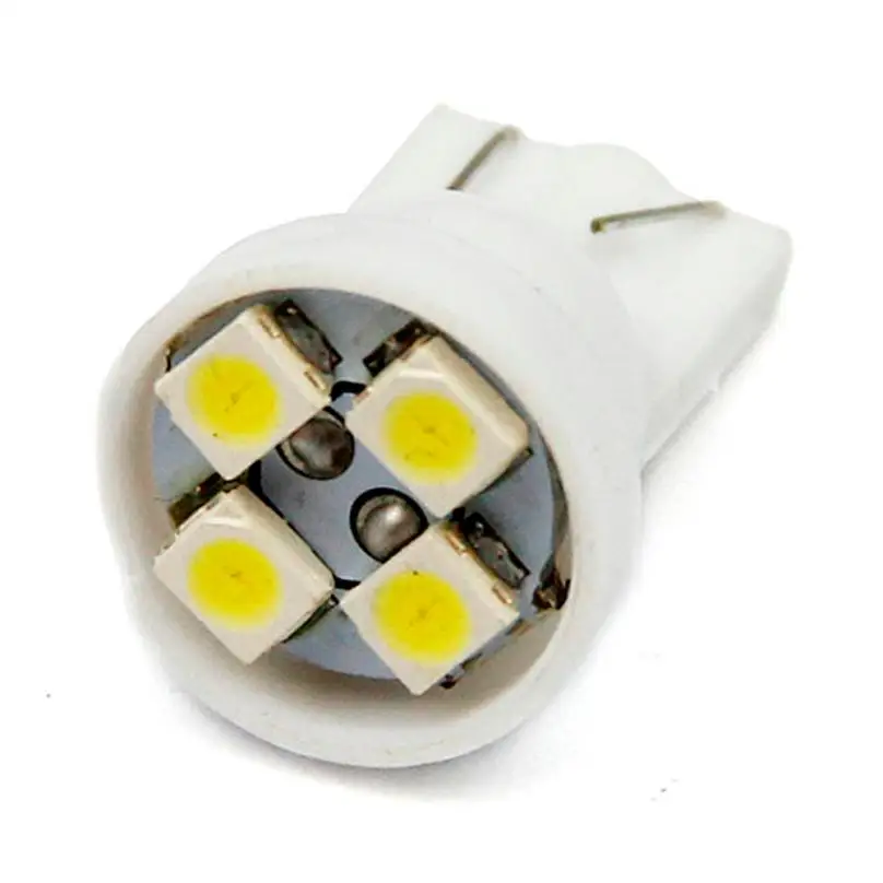 Автомобильный светильник 10 шт. 6 цветов 4SMD T10 1210 smd 4 Светодиодный s автомобильные