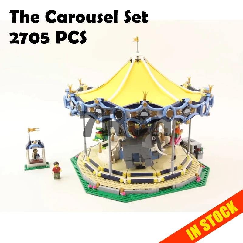 

Model building toys hobbies 15036 2705pcs Compatible With lego creator Blocks 31079 The Carousel Set Educational DIY Bricks