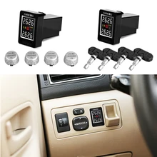 CAREUD U912 Auto Wireless TPMS Tire Pressure Monitoring System with 4 Sensors LCD Display Embedded Monitor For Toyota CAREUD U912 Auto Wireless TPMS Tire Pressure Monitoring System with 4 Sensors LCD Display Embedded Monitor For Toyota