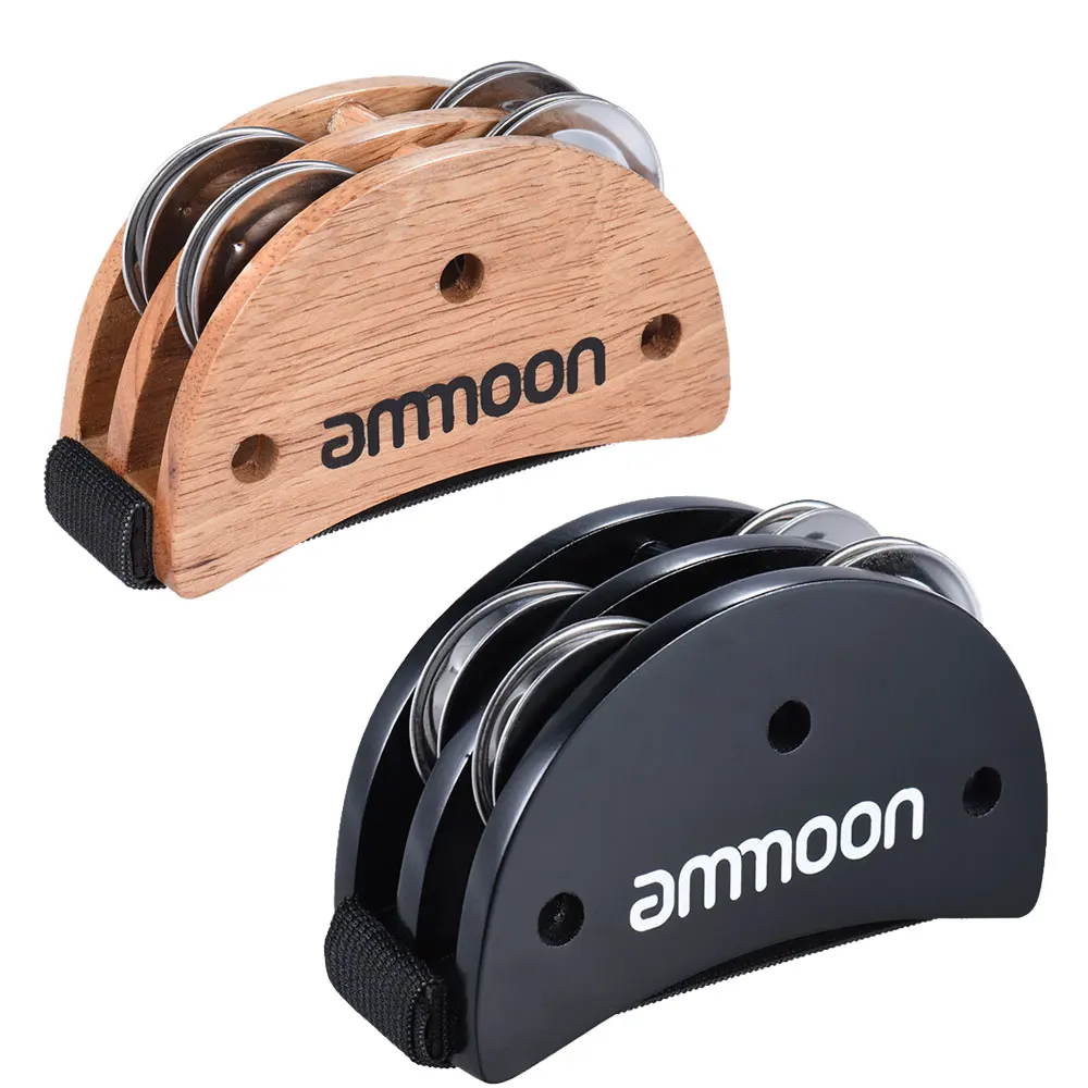 Ammoon эллиптический ящик Cajon аксессуар для барабана ножной Тамбурин ручных