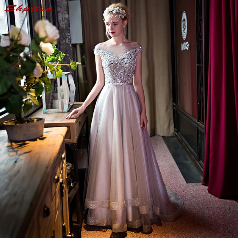 mother of the bride dresses in silver grey