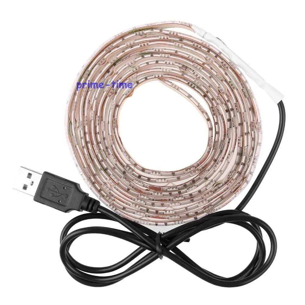 RGB-USB-LED-Strip-Light-5050-SMD-LED-Flexible-Strip-Light-TV-Background-Lighting-Kit-USB