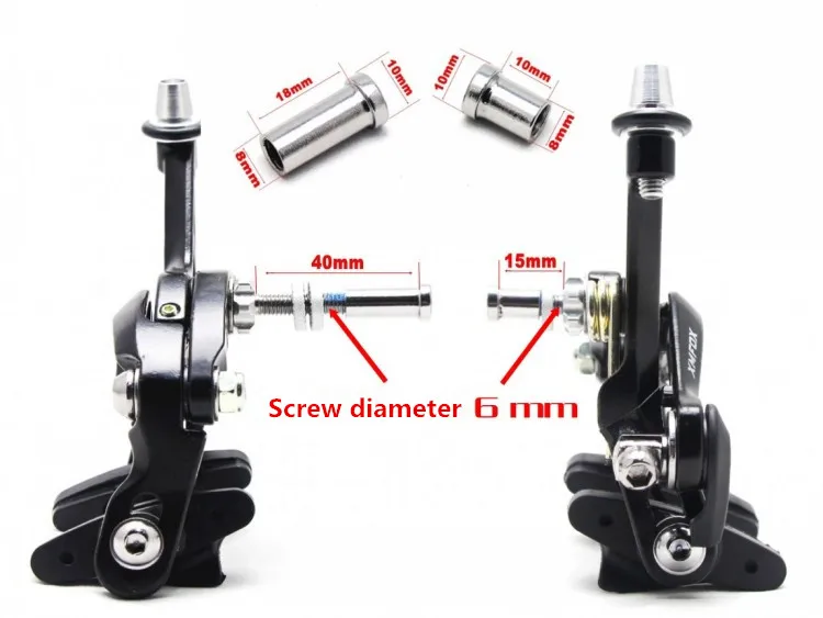 XMFOX AS-2,3 дорожный велосипед тормозной суппорт набор суппортов пара-передние и задние черные белые горячая Распродажа