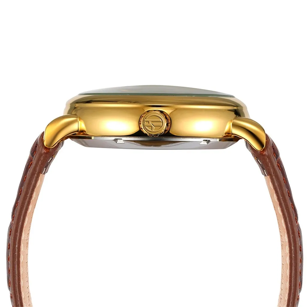 Mujer Bayan Kol Saati men's Модные полые Moon Phase резные полые автоматические механические часы для браслета Feminino часы