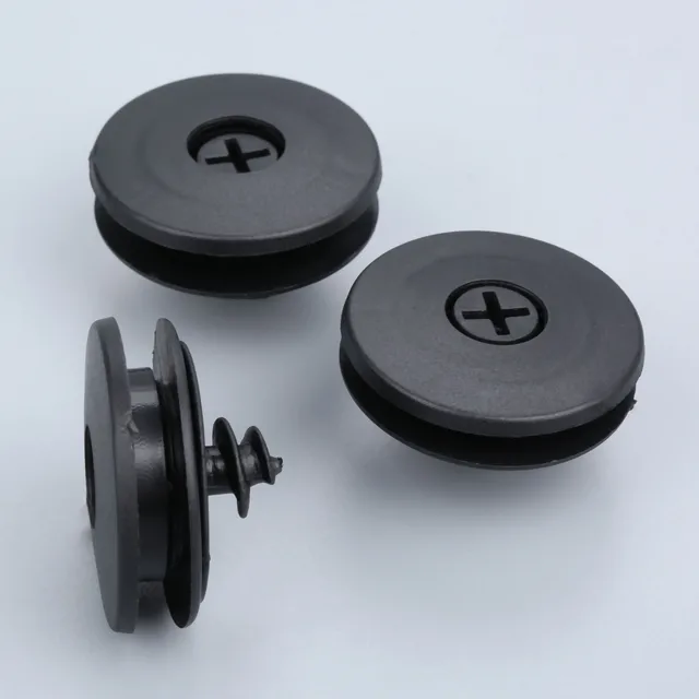 Yetaha 10pcs Car Fastener Universal Floor Mat Clips Carpet Fixed Clamp